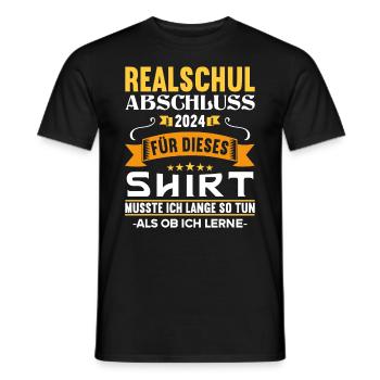 Secondary School Young Girls Secondary School 2024 - Men's T-Shirt - black - Front - AI Model Male 178 light (178cm)