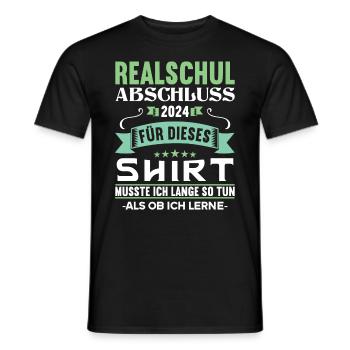 Secondary School Young Girls Secondary School 2024 - Men's T-Shirt - black - Front - AI Model Male 178 light (178cm)