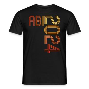 Abitur Junge Mädchen Abi Abitur 2024 - Männer T-Shirt - Schwarz - Vorne - AI Model Male 178 light (178cm)