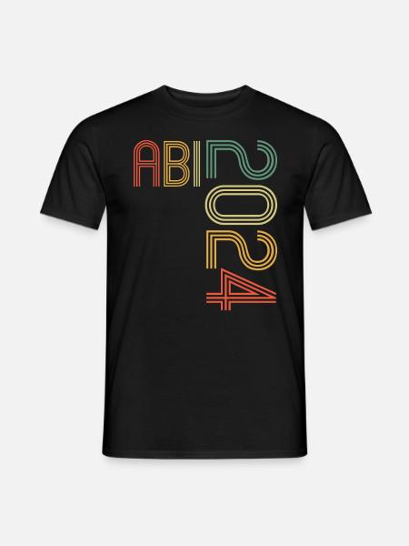 Abitur Junge Mädchen Abi Abitur 2024 - Männer T-Shirt - Schwarz