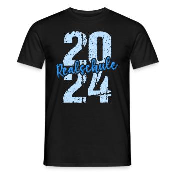 Secondary School Young Girls Secondary School 2024 - Men's T-Shirt - black - Front - AI Model Male 178 light (178cm)