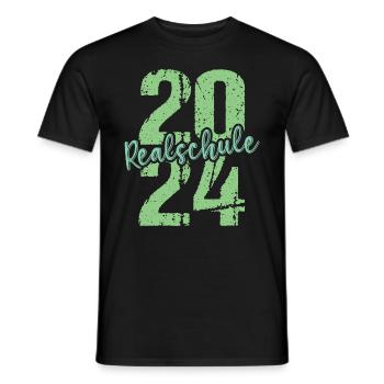 Secondary School Young Girls Secondary School 2024 - Men's T-Shirt - black - Front - AI Model Male 178 light (178cm)