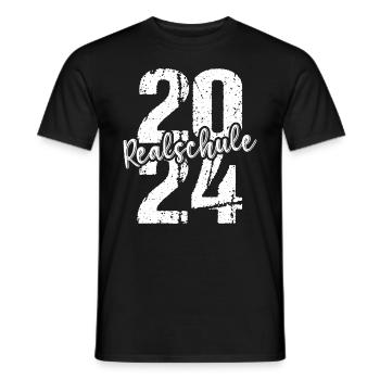 Secondary School Young Girls Secondary School 2024 - Men's T-Shirt - black - Front - AI Model Male 178 light (178cm)