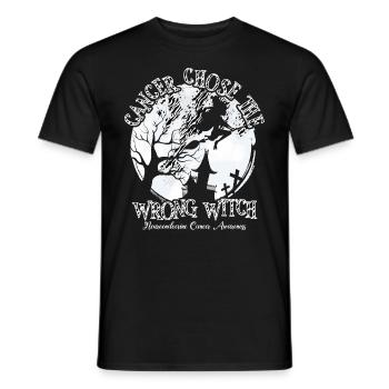 Krebs Hexe Zebra Neuroendokriner Krebs - Männer T-Shirt - Schwarz - Vorne - AI Model Male 178 light (178cm)