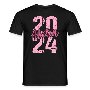 Abitur Jeunes Filles Abi Abitur 2024 - T-shirt homme - noir - Devant - AI Model Male 178 light (178cm)