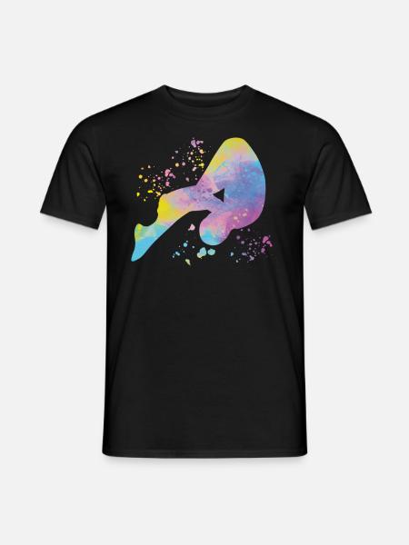 Diving, Synchronized Diving, Artistic Jumping - Men's T-Shirt - black