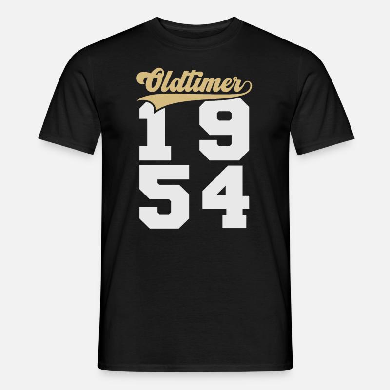 Oldtimer 1954 - Männer T-Shirt - Schwarz