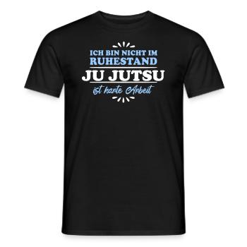 Retraité Ju-Jutsu Retraité - T-shirt homme - noir - Devant - AI Model Male 178 light (178cm)