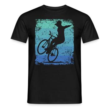 Artistic Cycling Artistic Cyclist - Men's T-Shirt - black - Front - AI Model Male 178 light (178cm)