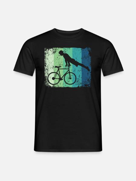 Kunstradfahren Kunstradfahrer - Männer T-Shirt - Schwarz