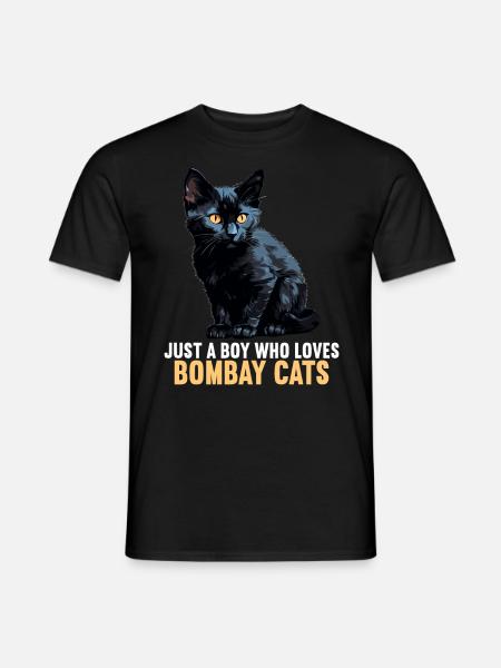 Bombay Cat Bombay Katze - Men's T-Shirt - black