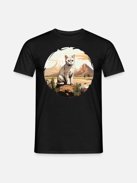 Burmilla Kitten Burmilla Cat - Men's T-Shirt - black