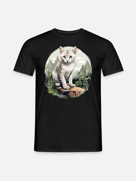 Burmilla Kitten Burmilla Cat - Men's T-Shirt - black
