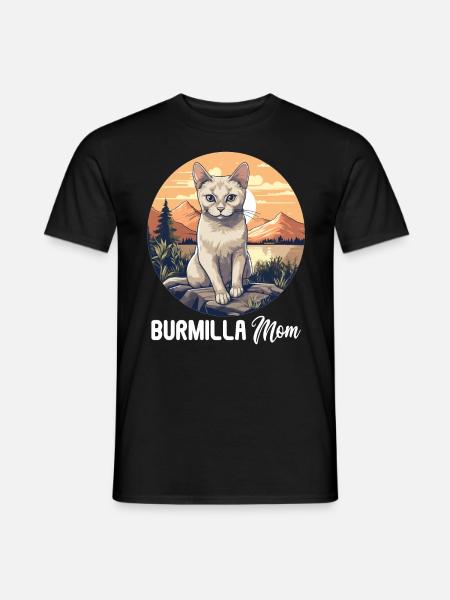 Burmilla Kitten Burmilla Cat - Men's T-Shirt - black