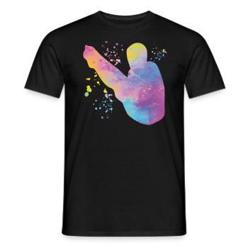 Plongeon, Plongeon synchronisé, Saut artistique - T-shirt homme - noir - Devant - AI Model Male 178 light (178cm)
