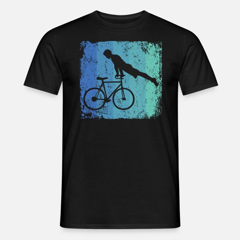 Kunstradfahren Kunstradfahrer - Männer T-Shirt - Schwarz