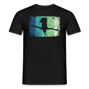 Synchronized Water Diver High Diver - Men's T-Shirt - black - Front - AI Model Male 178 light (178cm)
