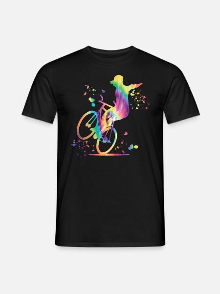Kunstradfahren Kunstradfahrer - Männer T-Shirt - Schwarz