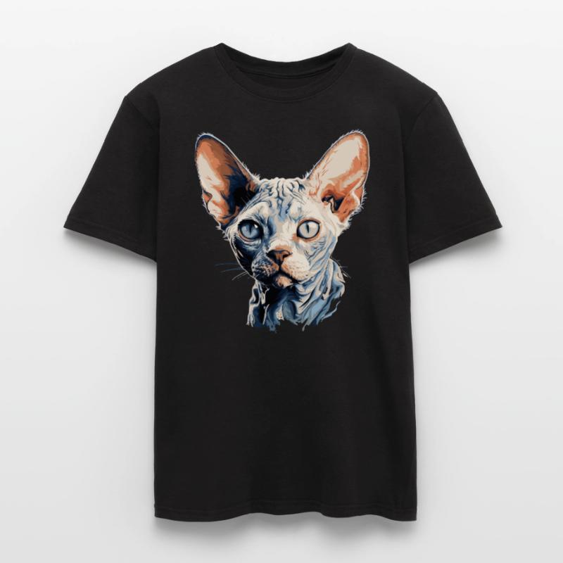 Devon Rex Kätzchen Devon Rex Katze Männer T-Shirt