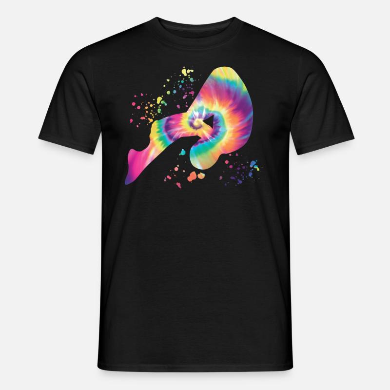 Synchronisierter Wassertaucher High Diver - Männer T-Shirt - Schwarz