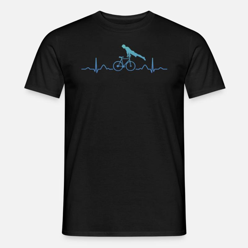 Kunstradfahren Kunstradfahrer - Männer T-Shirt - Schwarz