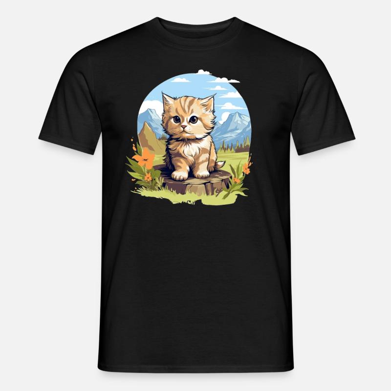 Munchkin Chaton Munchkin Chat - T-shirt homme - noir