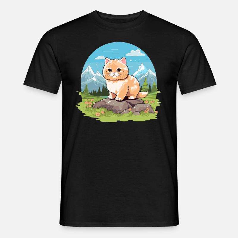 Munchkin Chaton Munchkin Chat - T-shirt homme - noir