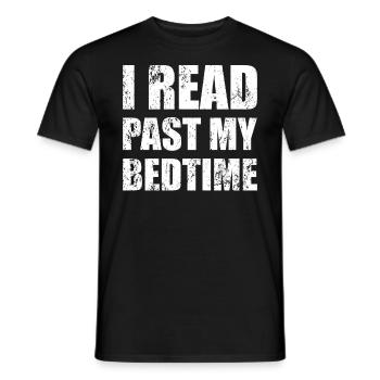 Bibliothèque livre amant lecture rat de bibliothèque - T-shirt homme - noir - Devant - AI Model Male 178 light (178cm)