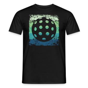 Wiffleball Club Retro Pickleball Team - Men's T-Shirt - black - Front - AI Model Male 178 light (178cm)