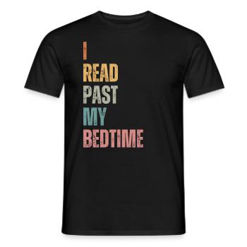 Bibliothèque livre amant lecture rat de bibliothèque - T-shirt homme - noir - Devant - AI Model Male 178 light (178cm)