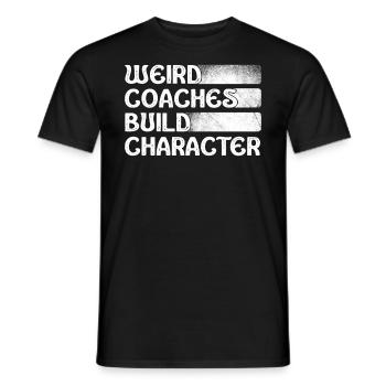 Seltsame Coaches Bilden Charakter Trainer - Männer T-Shirt - Schwarz - Vorne - AI Model Male 178 light (178cm)