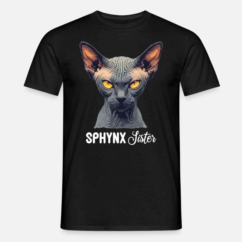 Sphynx Kitten Sphynx Cat - Men's T-Shirt - black