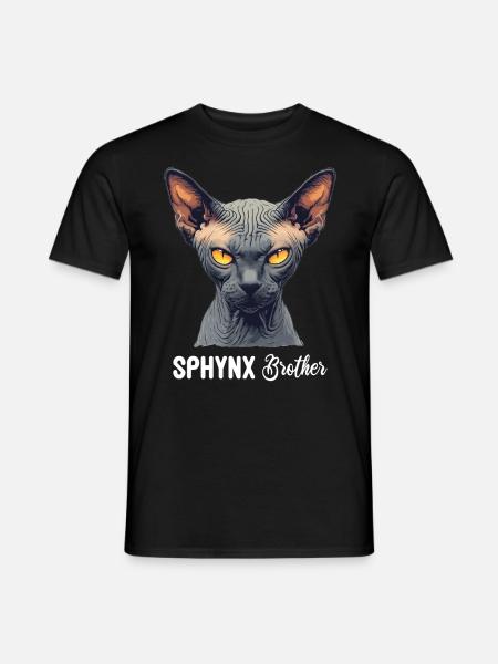 Sphynx Kitten Sphynx Cat - Men's T-Shirt - black