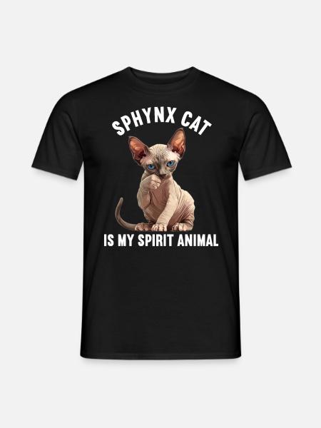 Sphynx Kitten Sphynx Cat - Men's T-Shirt - black