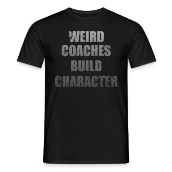 Seltsame Coaches Bilden Charakter Trainer - Männer T-Shirt - Schwarz - Vorne - AI Model Male 178 light (178cm)
