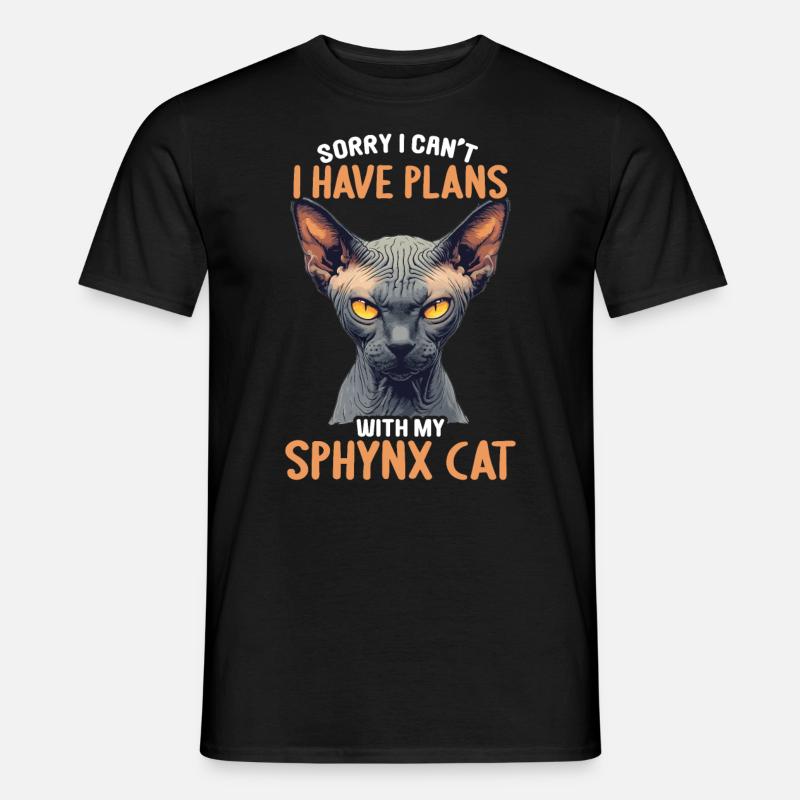 Sphynx Kitten Sphynx Cat - Men's T-Shirt - black
