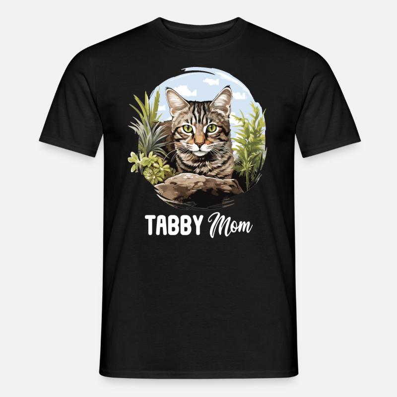 Tabby Kitten Tabby Cat - Men's T-Shirt - black