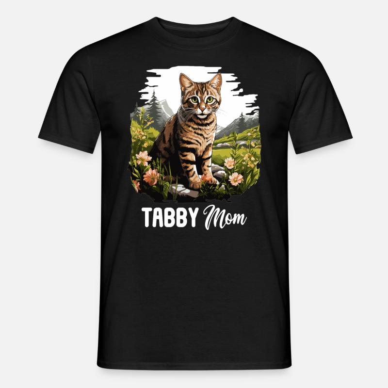Tabby Kitten Tabby Cat - Men's T-Shirt - black