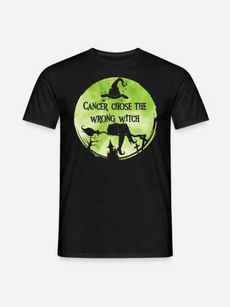 Krebshexe Linde Lymphom-bewusstsein - Männer T-Shirt - Schwarz