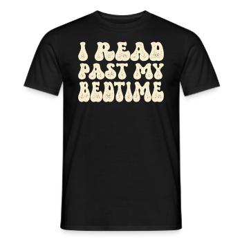 Bibliothèque livre amant lecture rat de bibliothèque - T-shirt homme - noir - Devant - AI Model Male 178 light (178cm)
