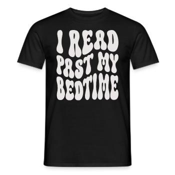 Bibliothèque livre amant lecture rat de bibliothèque - T-shirt homme - noir - Devant - AI Model Male 178 light (178cm)