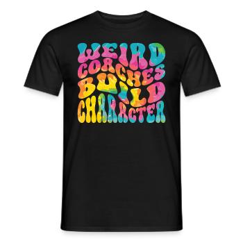 Seltsame Coaches Bilden Charakter Trainer - Männer T-Shirt - Schwarz - Vorne - AI Model Male 178 light (178cm)