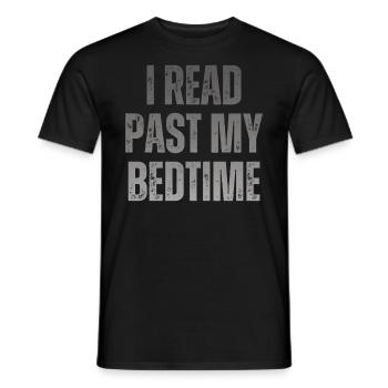 Bibliothek Buchliebhaber Lesender Bücherwurm - Männer T-Shirt - Schwarz - Vorne - AI Model Male 178 light (178cm)