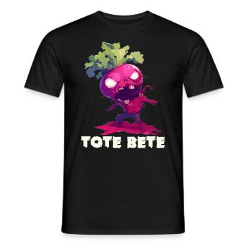 Halloween Beetroot Tote Beetroot Tote Beetroot - Men's T-Shirt - black - Front - AI Model Male 178 light (178cm)