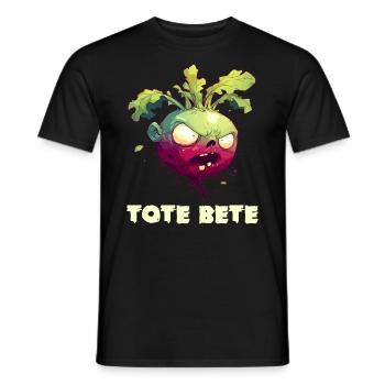 Halloween Beetroot Tote Beetroot Tote Beetroot - Men's T-Shirt - black - Front - AI Model Male 178 light (178cm)
