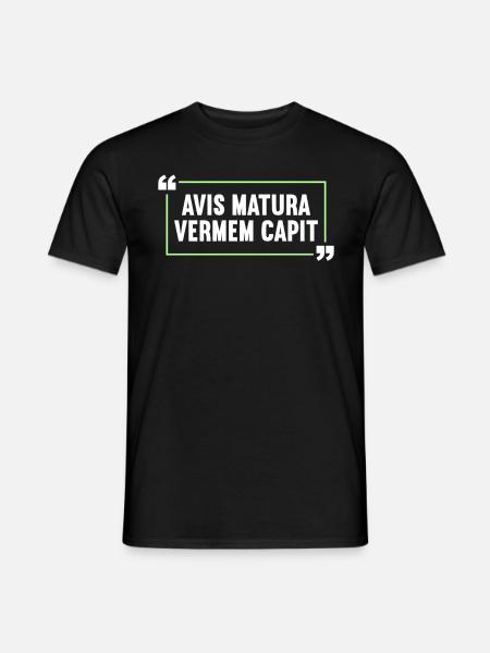 Latin Funny Latin Saying - Men's T-Shirt - black