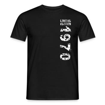 1970 Geburtstag Geschenkidee Vintage Edition 1970 - Männer T-Shirt - Schwarz - Vorne - AI Model Male 178 light (178cm)
