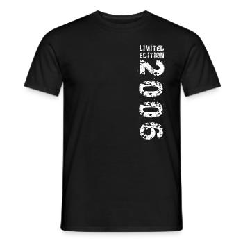 2006 Geburtstag Geschenkidee Vintage Edition 2006 - Männer T-Shirt - Schwarz - Vorne - AI Model Male 178 light (178cm)