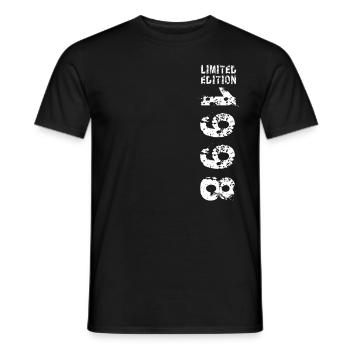 1998 Idée cadeau d’anniversaire Vintage Edition 1998 - T-shirt homme - noir - Devant - AI Model Male 178 light (178cm)