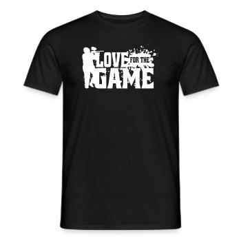 Airsoft Ball Gamer Airsoft Balls Game Accessories - Men's T-Shirt - black - Front - AI Model Male 178 light (178cm)